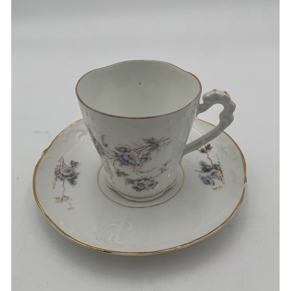tea cup and saucer (kpm) konigliche porzellan